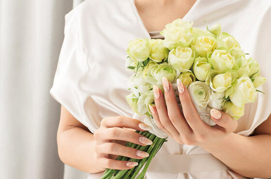 Ideas para el manicure de novia